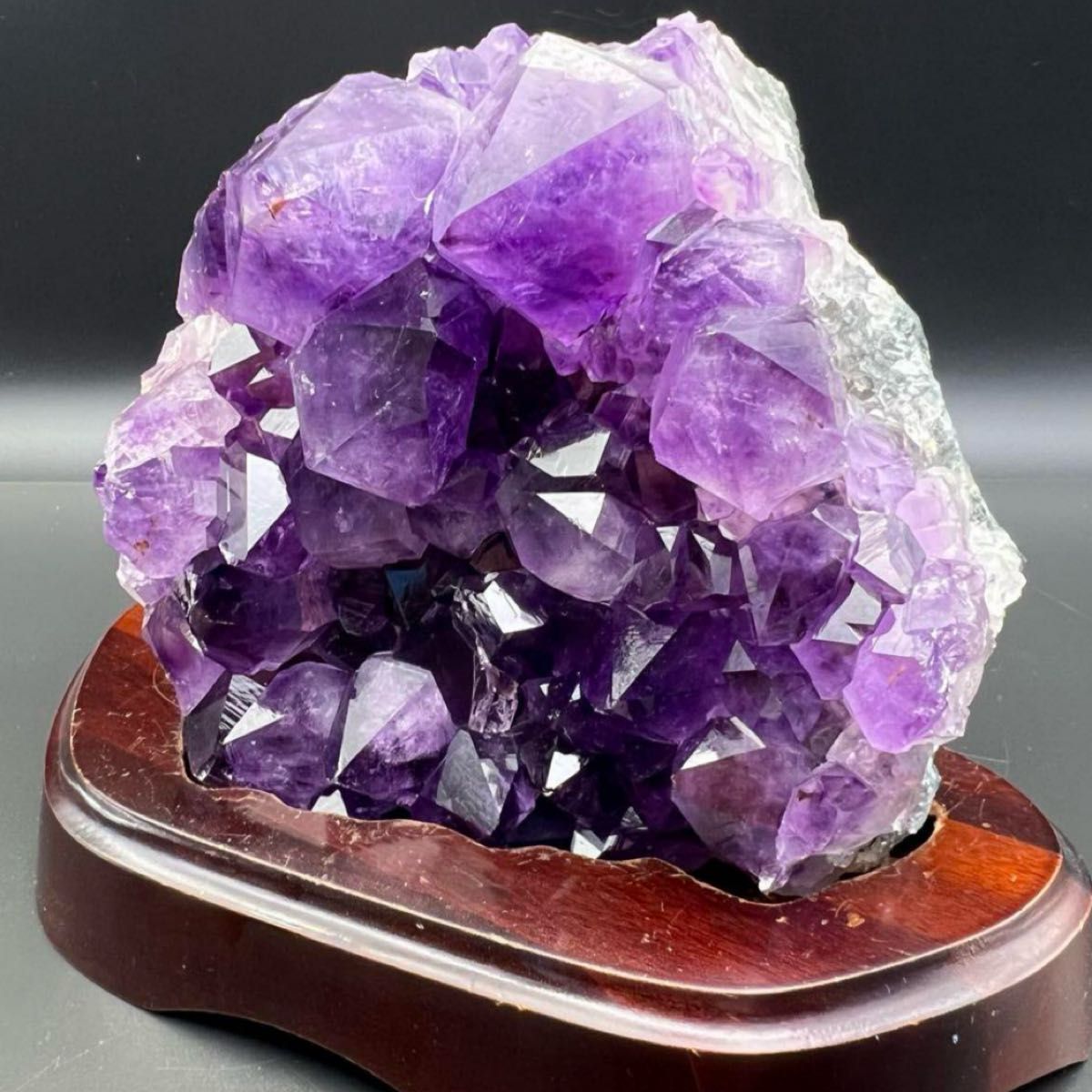 美麗 極上美紫ハイパワー 最強浄化や魔除にも アメジスト アメジスト