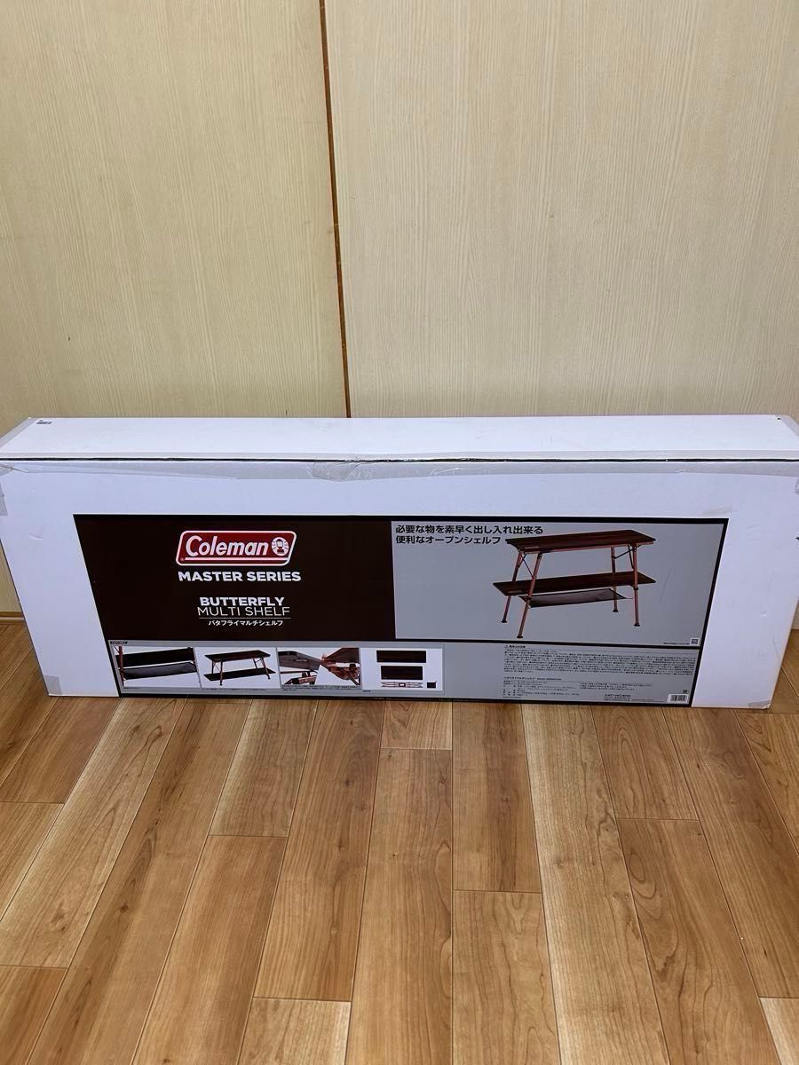 新品 Coleman コールマン バタフライマルチシェルフ テーブル ラック