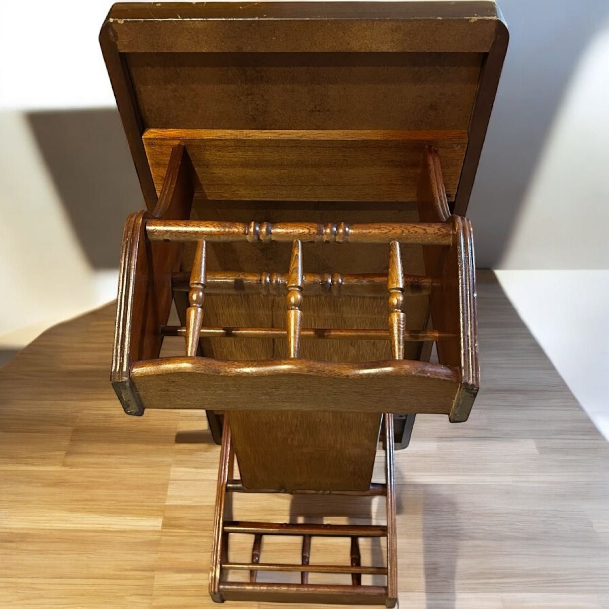 送料込み 昭和レトロ 大理石柄 木製センターテーブル ローテーブル 座