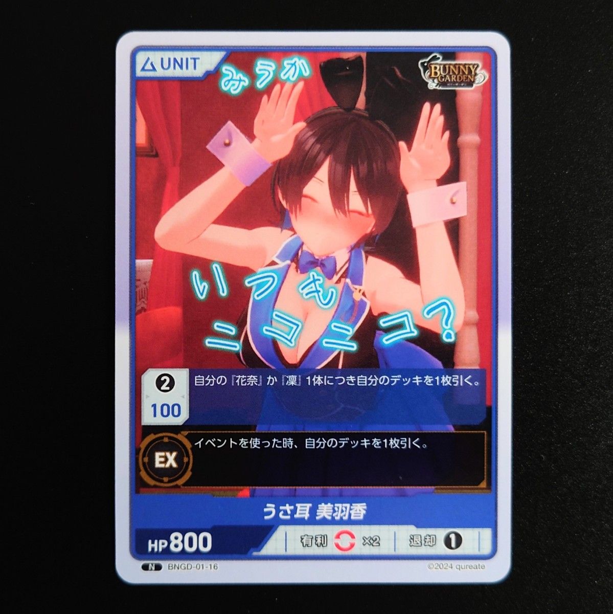 DIVINE CROSS バニーガーデン うさ耳 花奈/凛/美羽香 3枚×2セット