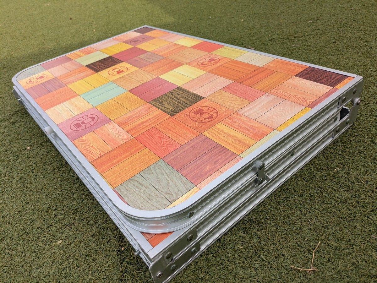 Coleman コールマン ナチュラルモザイク バーベキューテーブル130