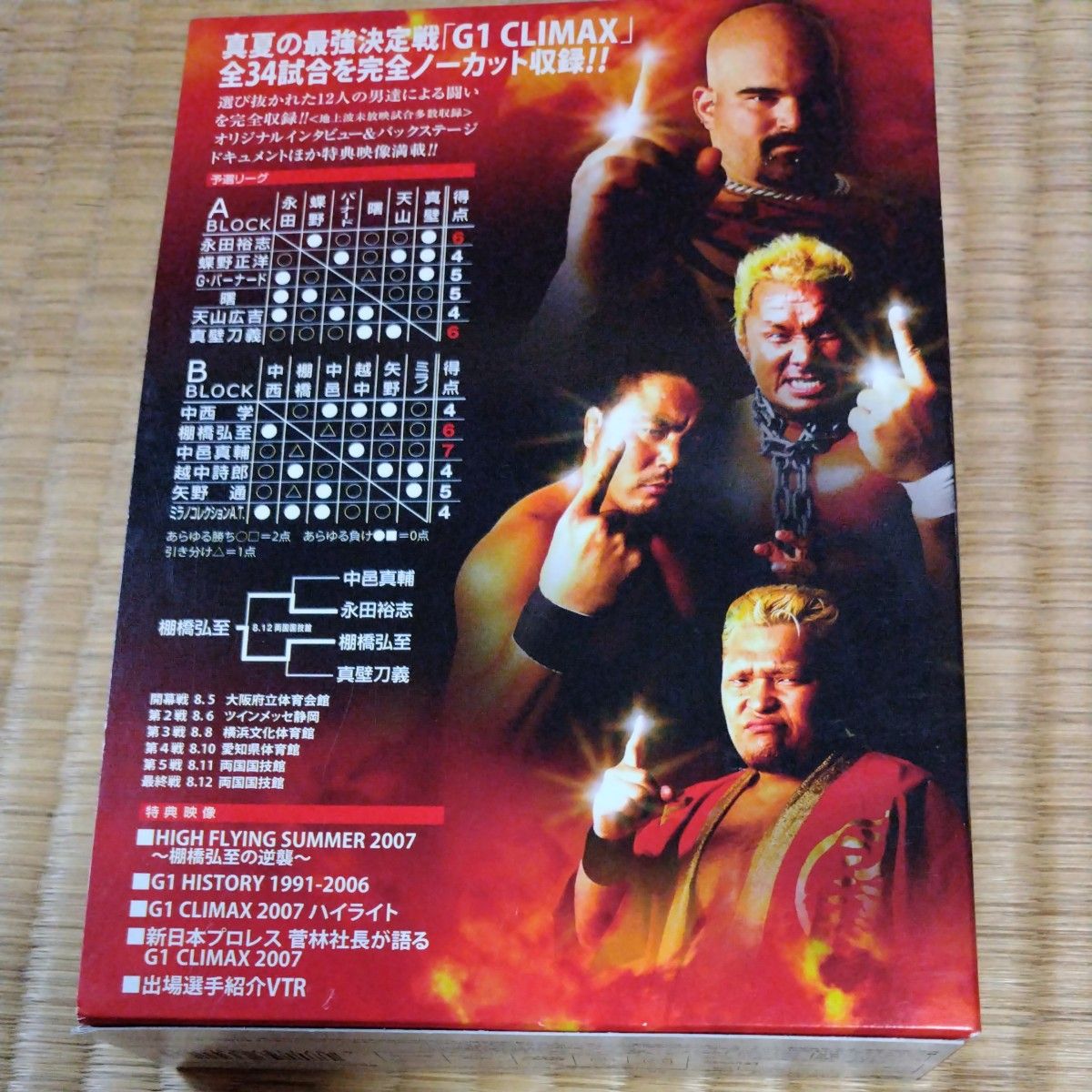G1 CLIMAX 2007 BOX DVD｜Yahoo!フリマ（旧PayPayフリマ）