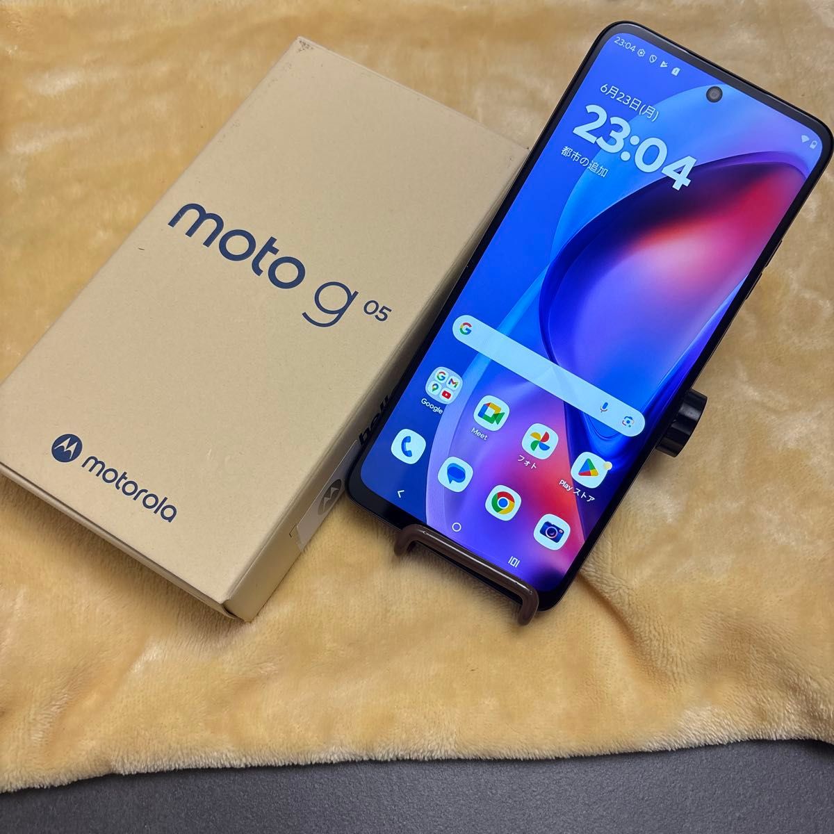 Motorola moto g05 ミスティブルー128GB｜Yahoo!フリマ（旧PayPayフリマ）