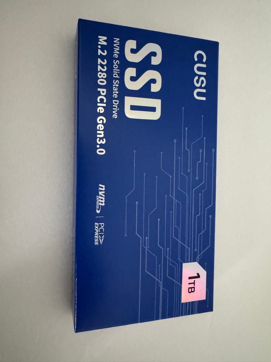 CUSU SSD 1TB M 2 2280 PCIe Gen3 0 NVMe 未使用｜Yahoo!フリマ（旧