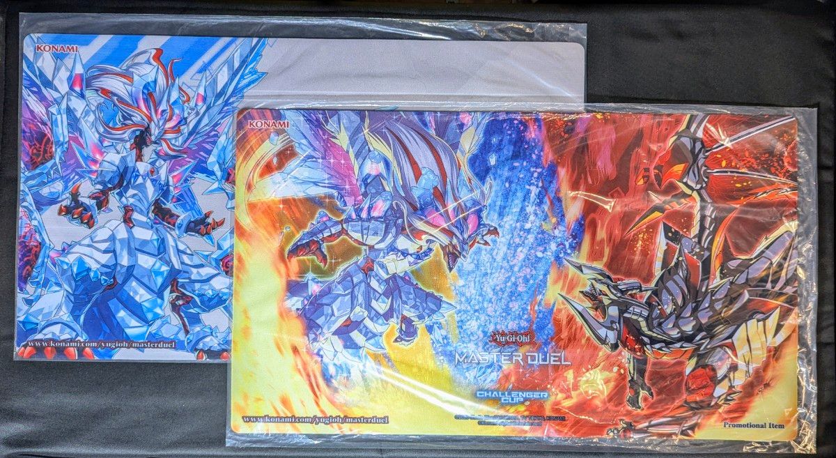 未開封 烙印融合 氷剣竜ミラジェイド プレイマット 遊戯王 公式品