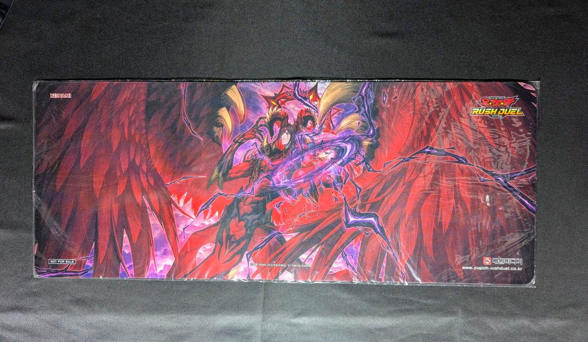 未開封 焔魔神ルシュレス プレイマット 遊戯王 ラッシュデュエル 韓国