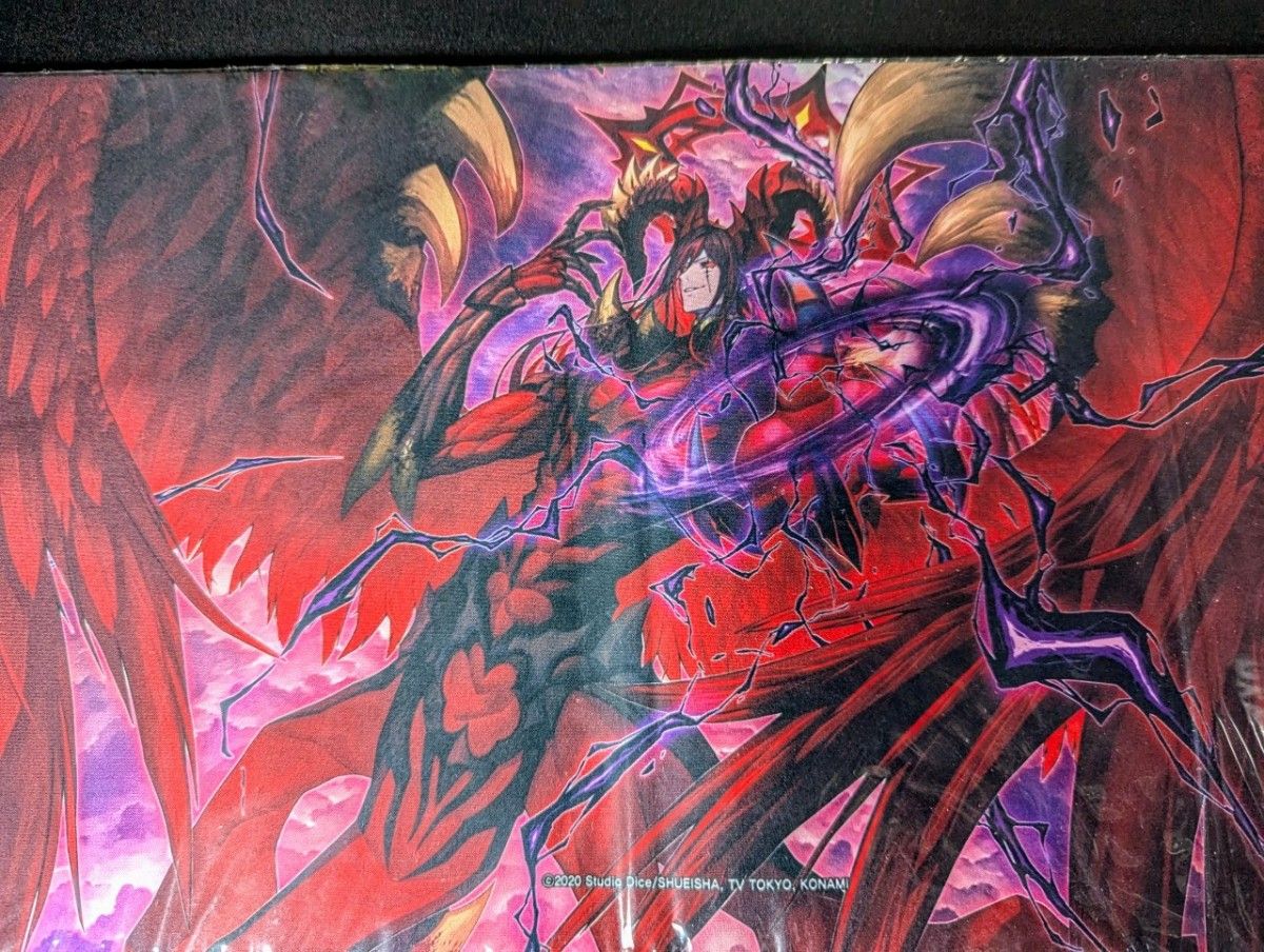 未開封 焔魔神ルシュレス プレイマット 遊戯王 ラッシュデュエル 韓国