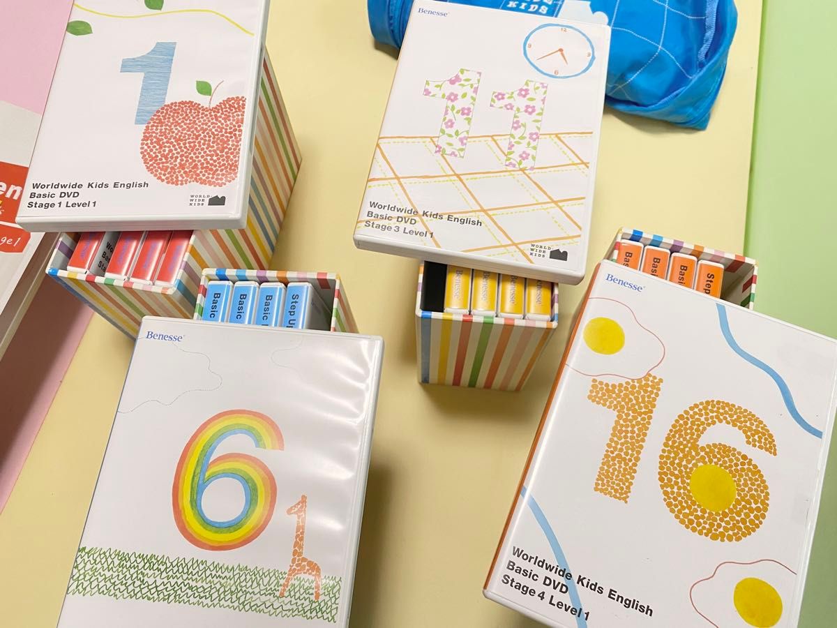 wwk ワールドワイドキッズ 1 2 3 4 DVD CD｜Yahoo!フリマ（旧PayPay