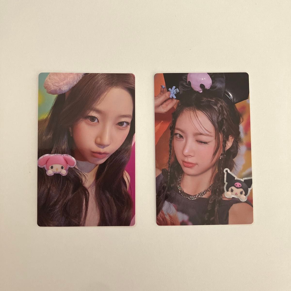 Le Sserafim DIFFERENTマイメロ&クロミ版トレカ カズハ ウンチェ