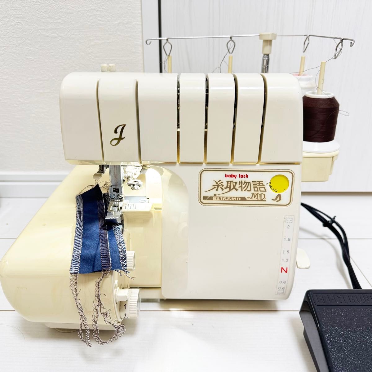 中古 整備品 ベビーロック 糸取物語 BL-165MD｜Yahoo!フリマ（旧PayPay