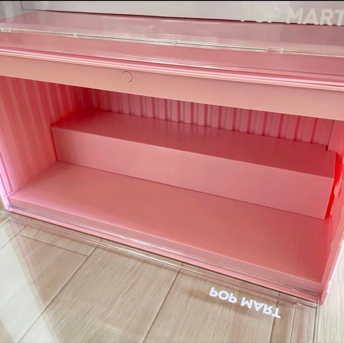 POPMART ルミナス コンテナボックス 2個 Take My Heart ピンク ポップ