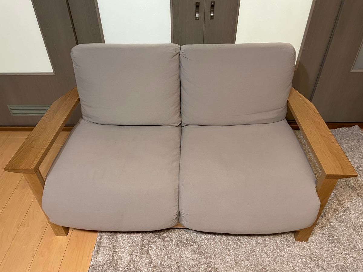 無印良品 フェザーポケットコイル2シーター｜Yahoo!フリマ（旧PayPay