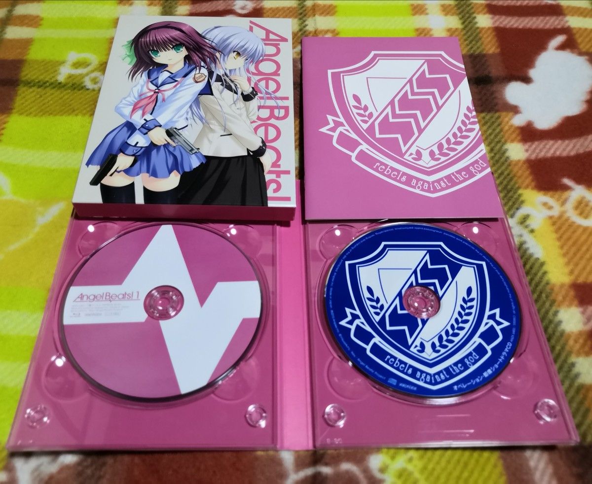 BD Blu-ray Angel Beats エンジェルビーツ 完全生産限定版 1-7巻 全巻