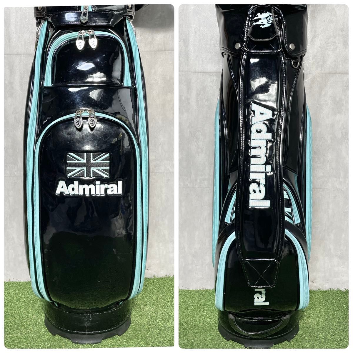 Admiral アドミラル ハイグレードモデル エナメル キャディバッグ