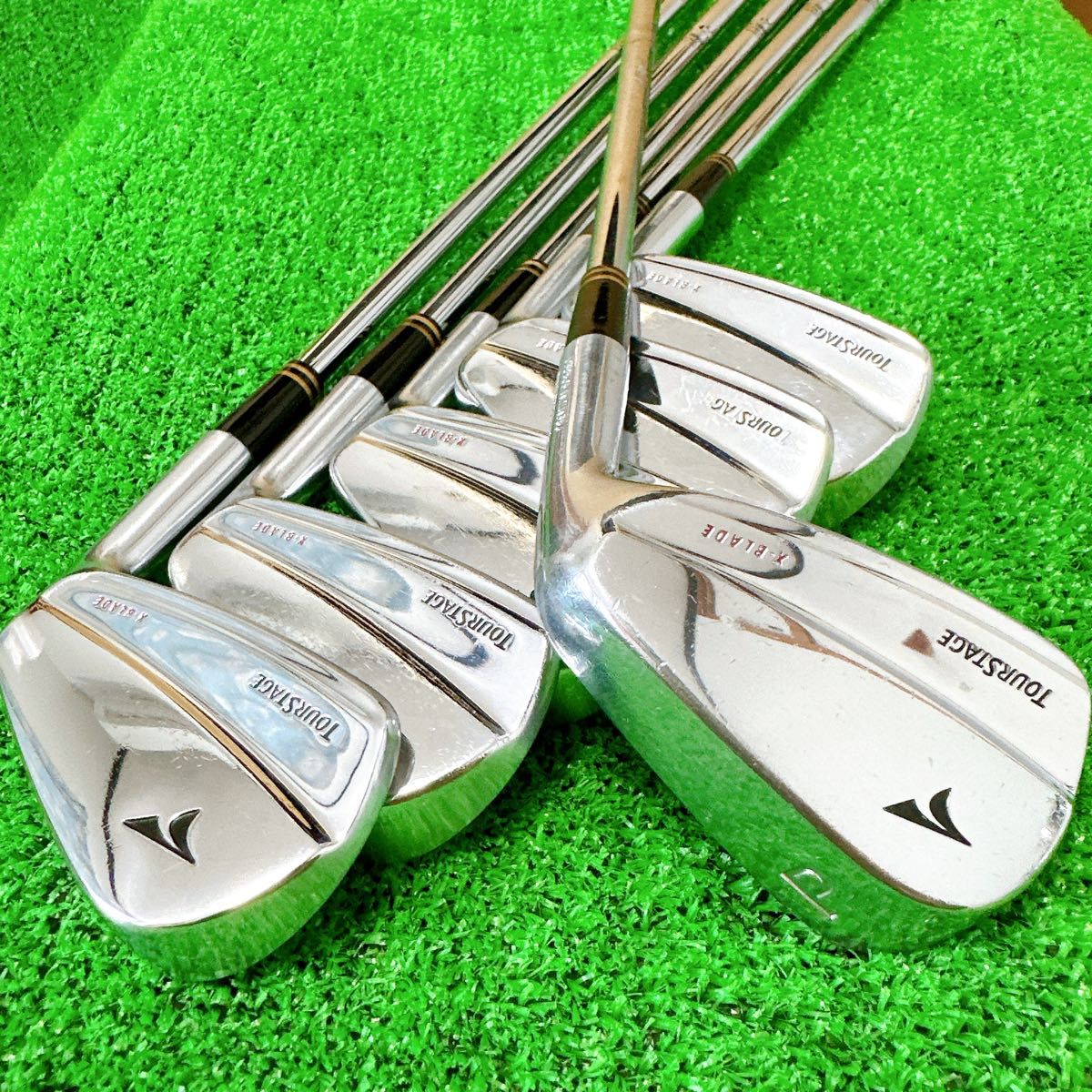 ブリジストン ツアーステージ X-BLADE アイアン 6本 マッスルバック