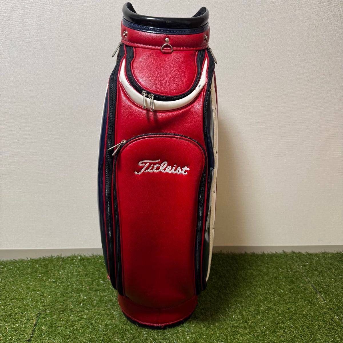 Titleist タイトリスト キャディバッグ ゴルフバッグ 9型 レッド