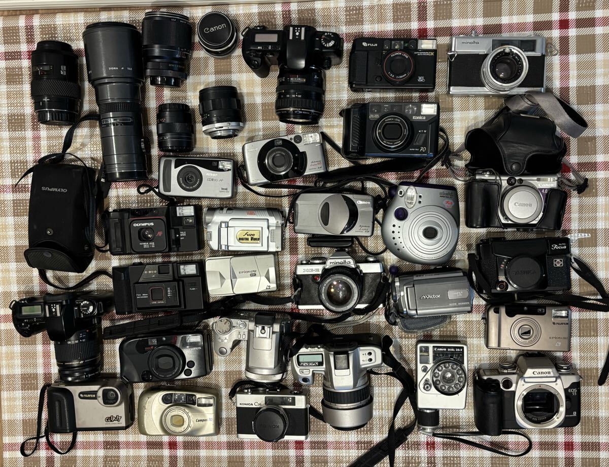 カメラ2点セットジャンク品Fujifilm Canonカメラ Yahoo!オークション