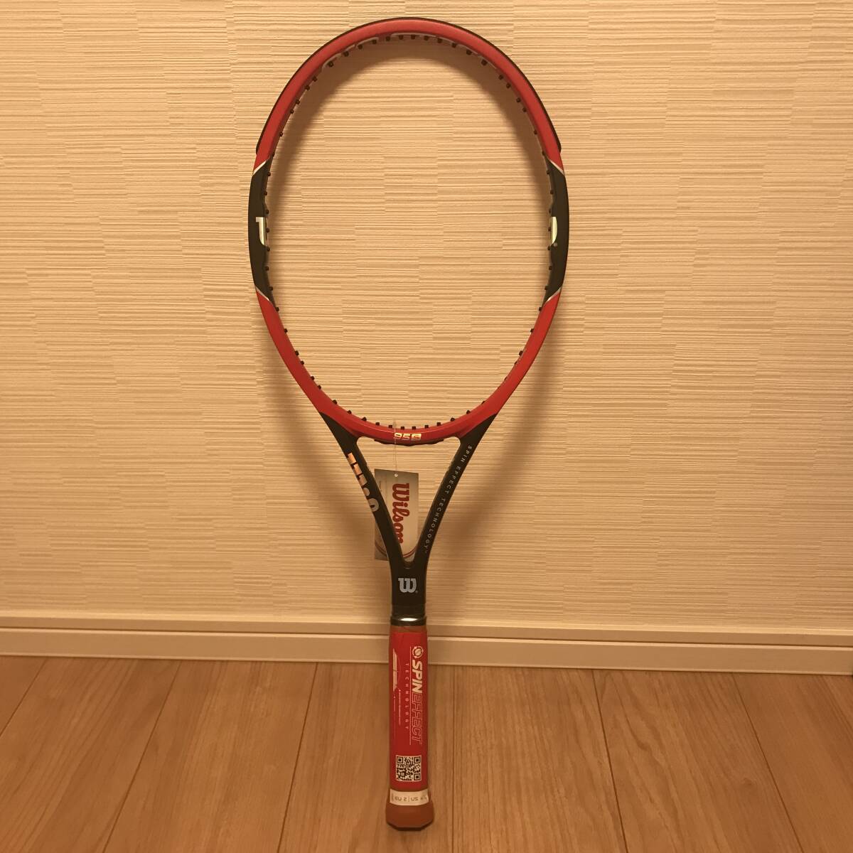 ウィルソン 新品 プロスタッフ 95S グリップ2 Sラケ PROSTAFF 95S