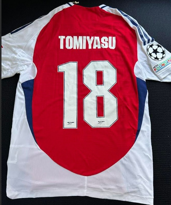 アーセナル 冨安 健洋 オーセンティック ホーム CL（M）2024-25｜Yahoo