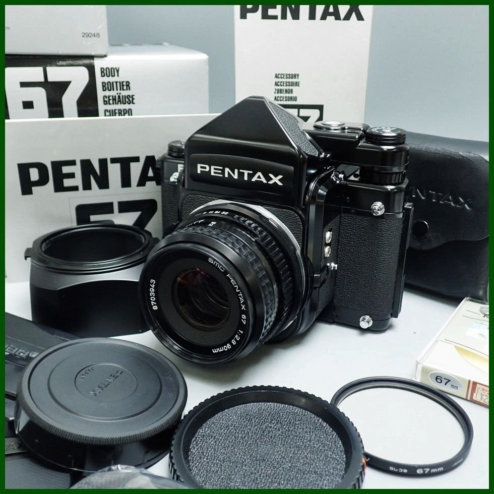 Yahoo!オークション - PENTAX/ペンタックス 67 中判カメラ + 90mm F2.