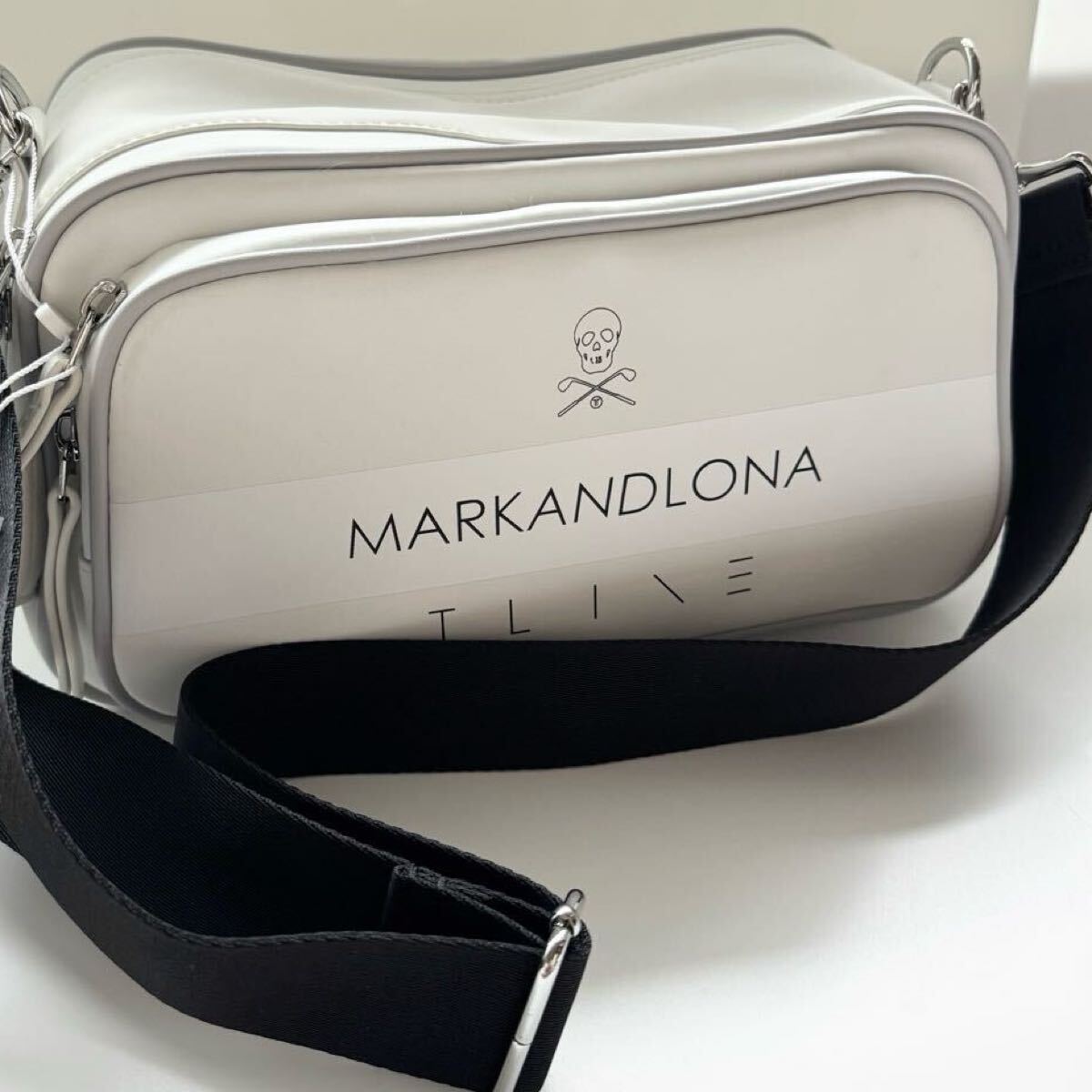 未使用》マークアンドロナ MARK&LONA ショルダーバッグ ポーチ T-LINE