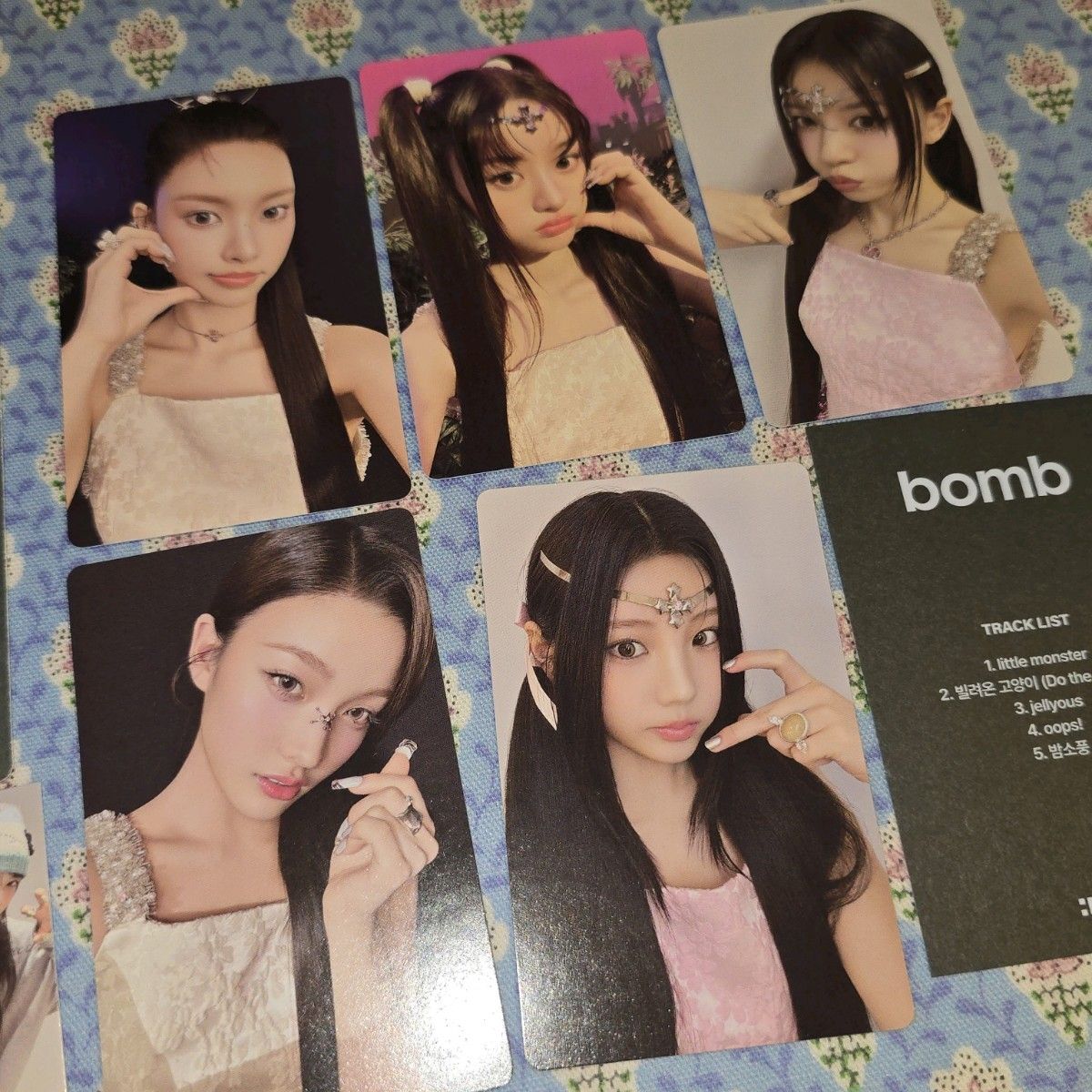 bomb Weverse album ver 封入 トレカ セット ILLIT ミンジュ モカ