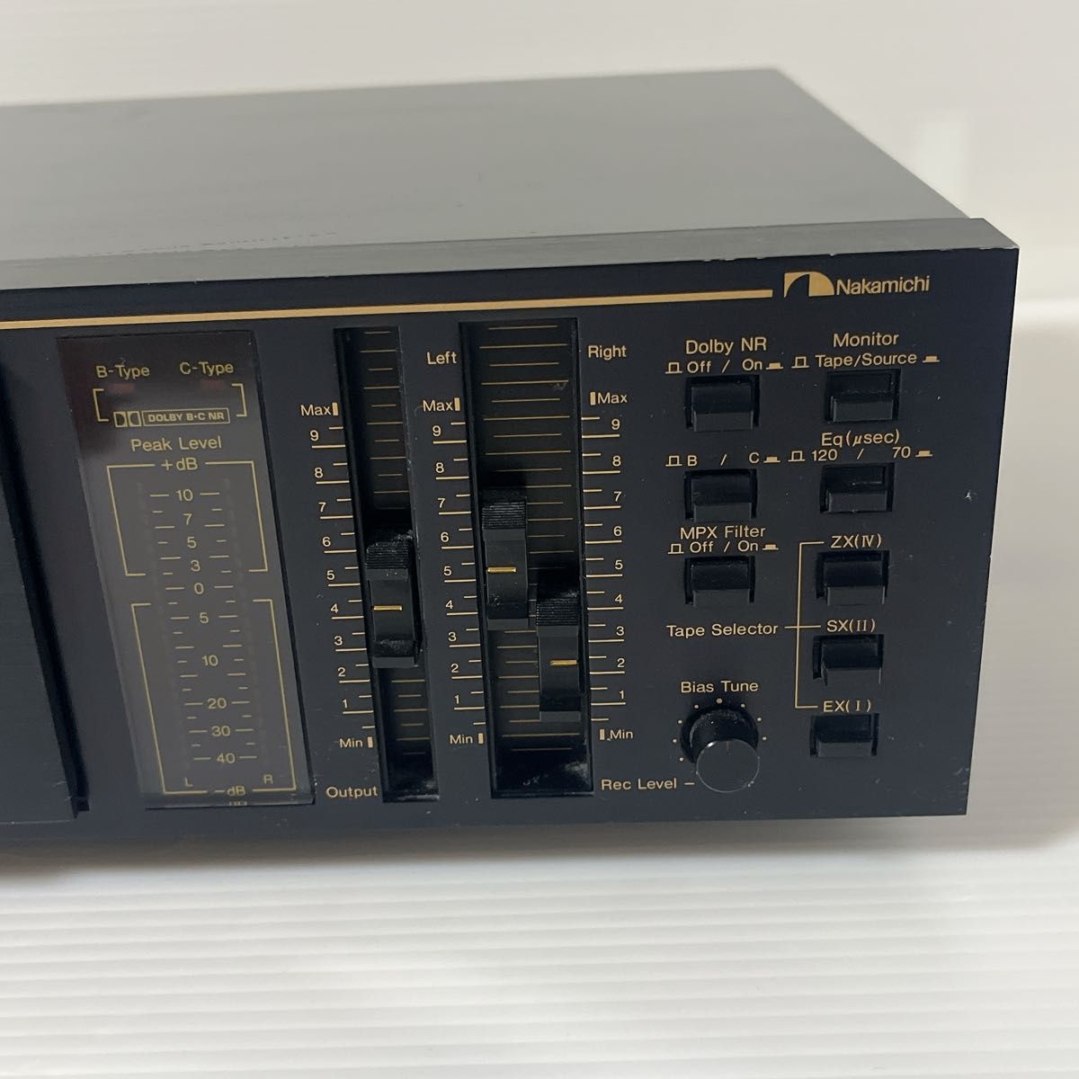 Nakamichi ナカミチ 3ヘッド カセットデッキ DR-1 動作品Nakamichi