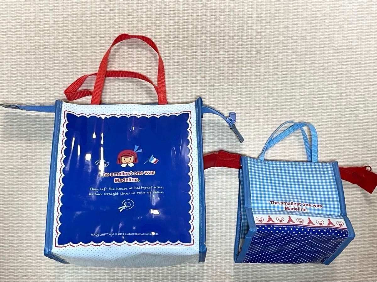 5点セット ファミリア マドレーヌちゃん 保冷バッグ M S 巾着 リア