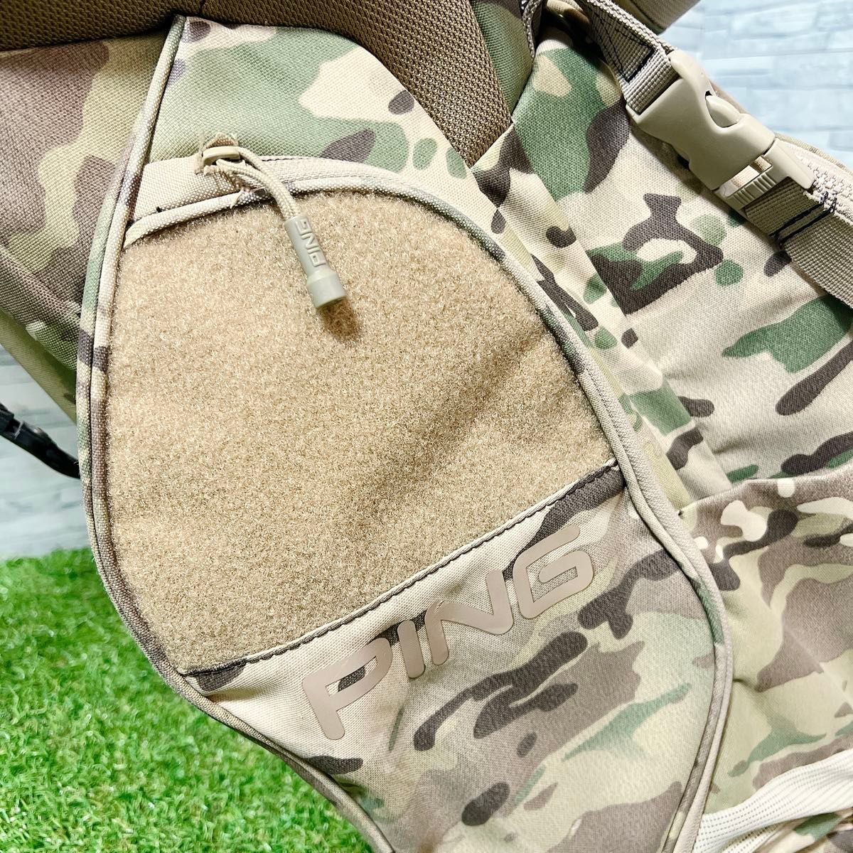 PING ピン HOOFER Multicam スタンド式 キャディバッグ 迷彩柄