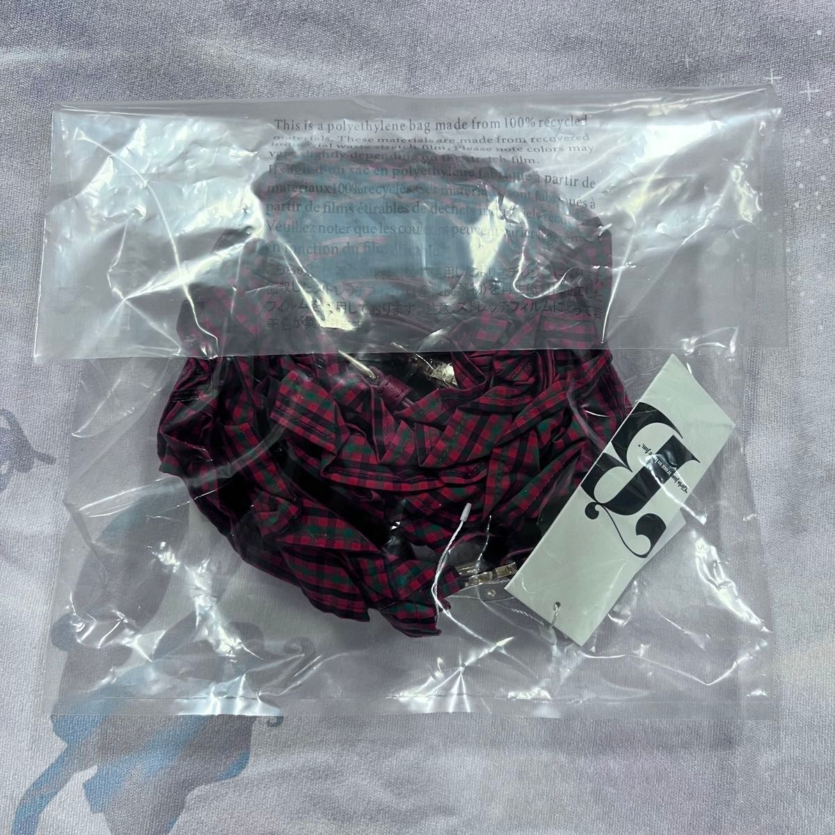 ショルダーストラップBibiy familiar ファミリア コラボ ビビィ 赤