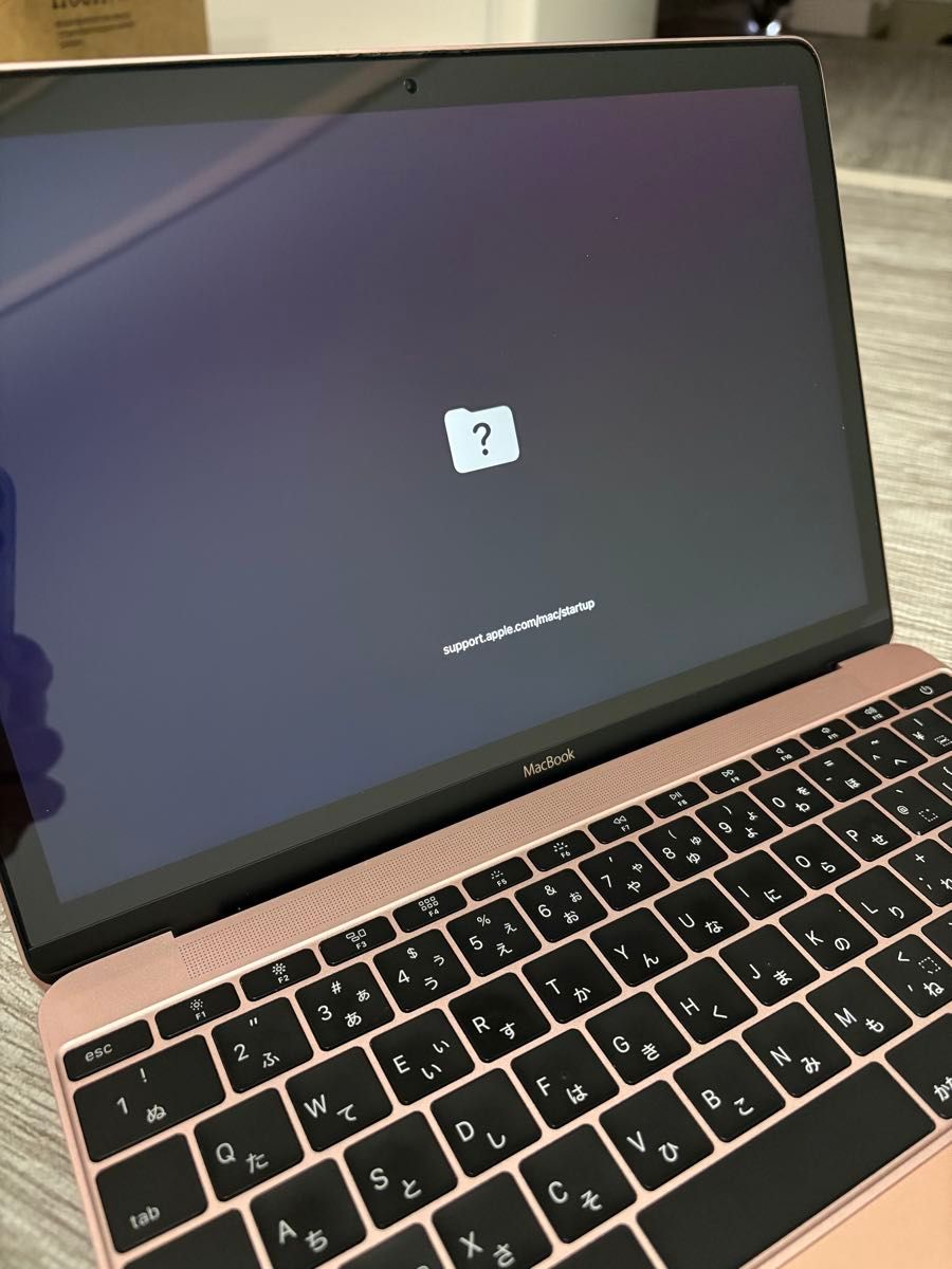 ジャンク】（美品）Macbook12インチ 2016 ローズゴールド｜Yahoo