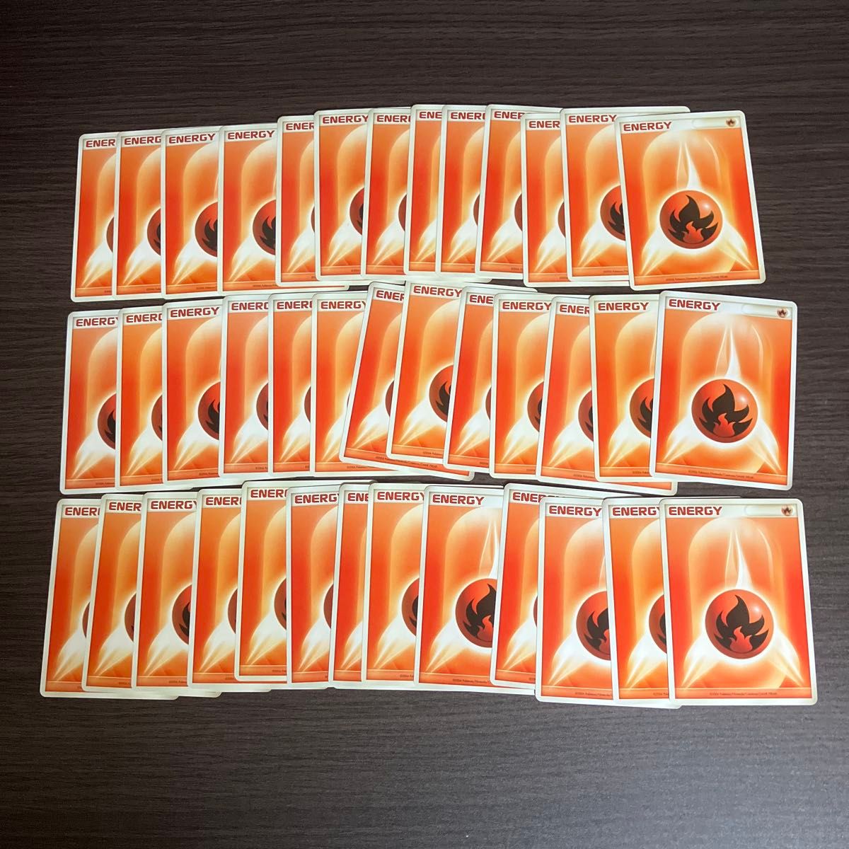 ポケモンカード 基本エネルギー 昔の 2006年 炎39枚 草39枚 水27枚 雷