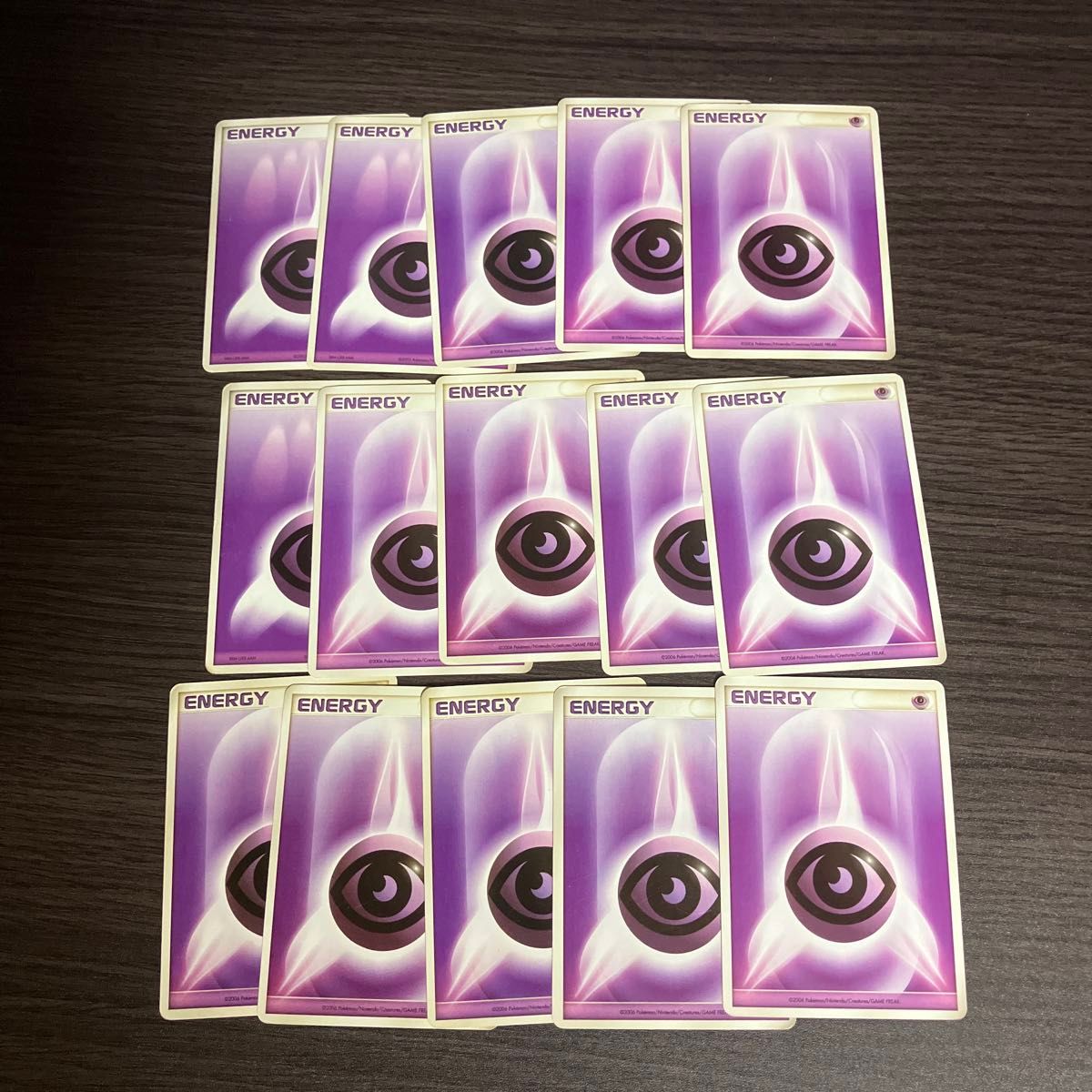 ポケモンカード 基本エネルギー 昔の 2006年 炎39枚 草39枚 水27枚 雷