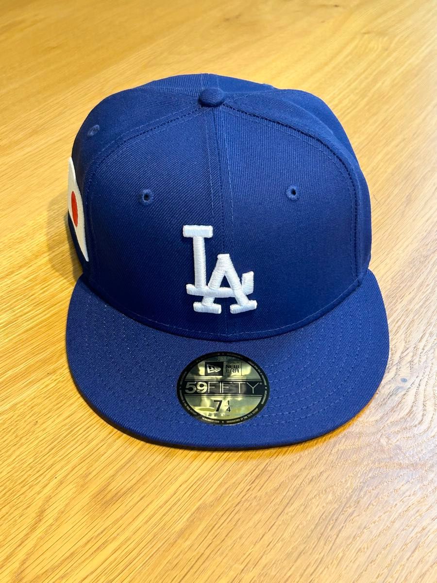 新品 ロサンゼルスドジャース ニューエラ59FIFTYキャップ 7 1/4 日本