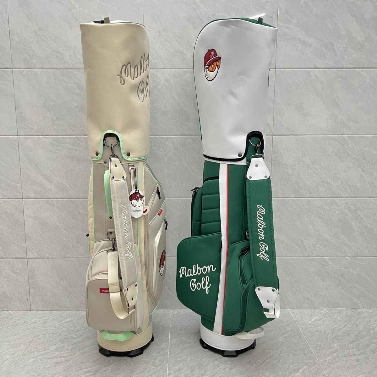 Malbon Golf マルボンゴルフ キャディバッグ ボールバッグ 男女兼用 25