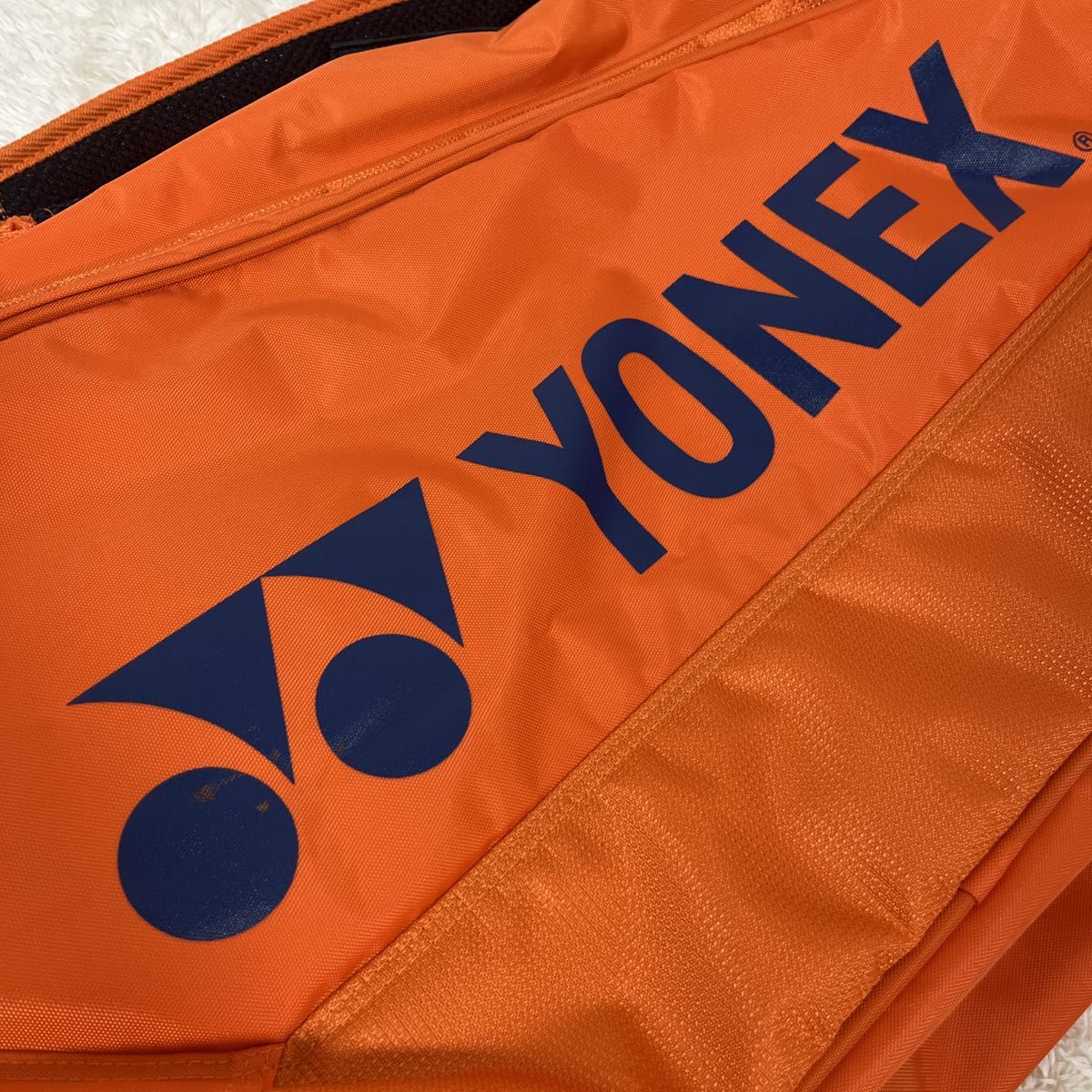 人気 YONEX ヨネックス テニスラケットバッグ オレンジ 6本入れ