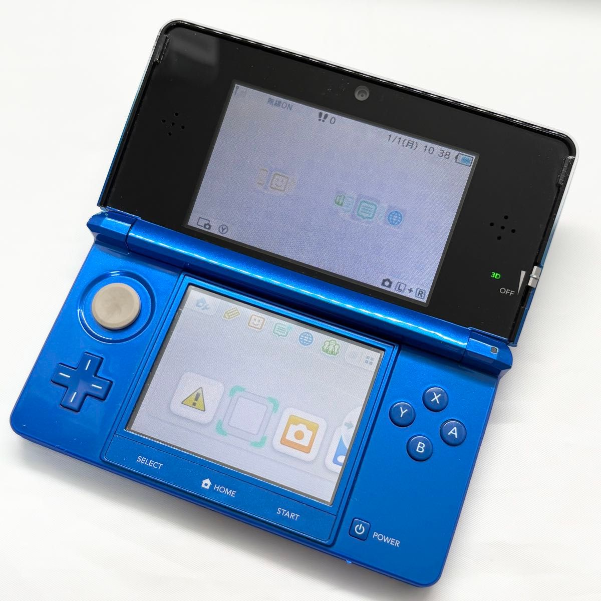 良品 】ニンテンドー 3DS コバルトブルー 本体のみ 動作確認済み