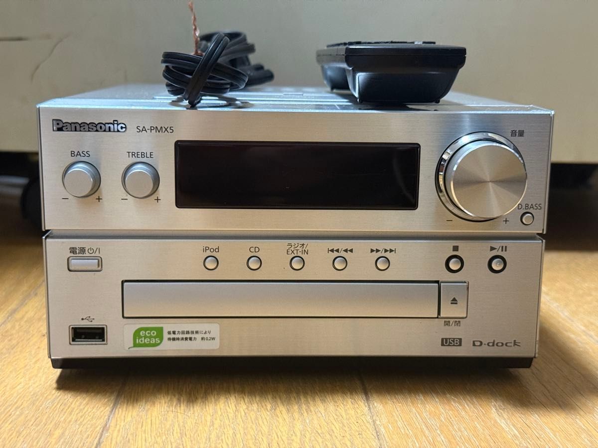 Panasonic ミニコンポ SA-PMX5 本体のみ 修理済動作品｜Yahoo!フリマ