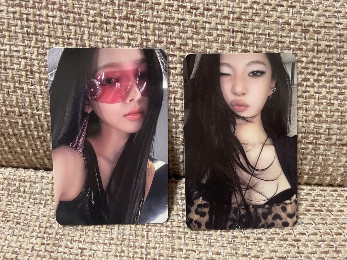 aespa whiplash Dirty work トレカ アルバム カリナ ニンニン Dirty