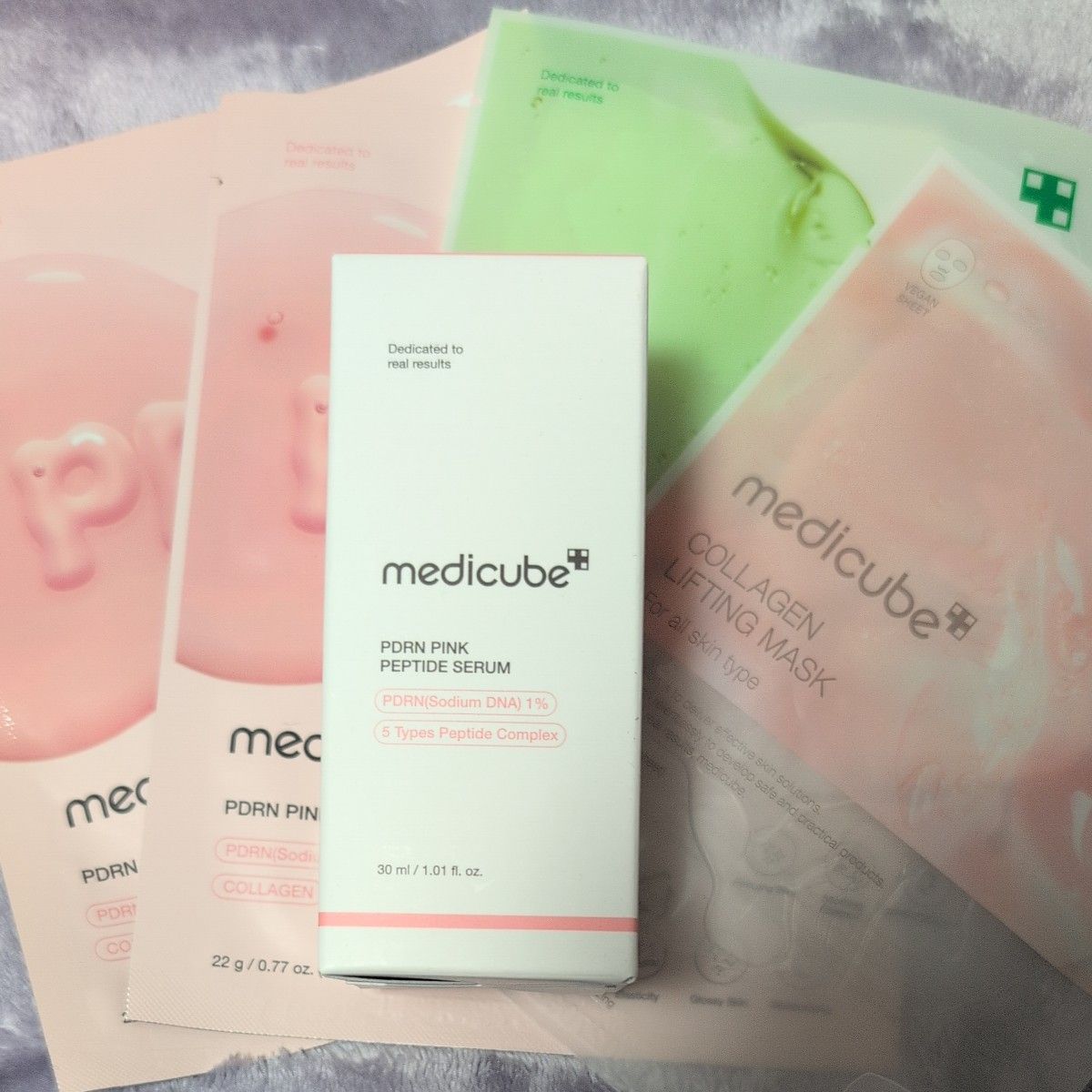 MEDICUBE AGE-R ブースタープロ ベアヘッドケース PDRNピンクアンプル