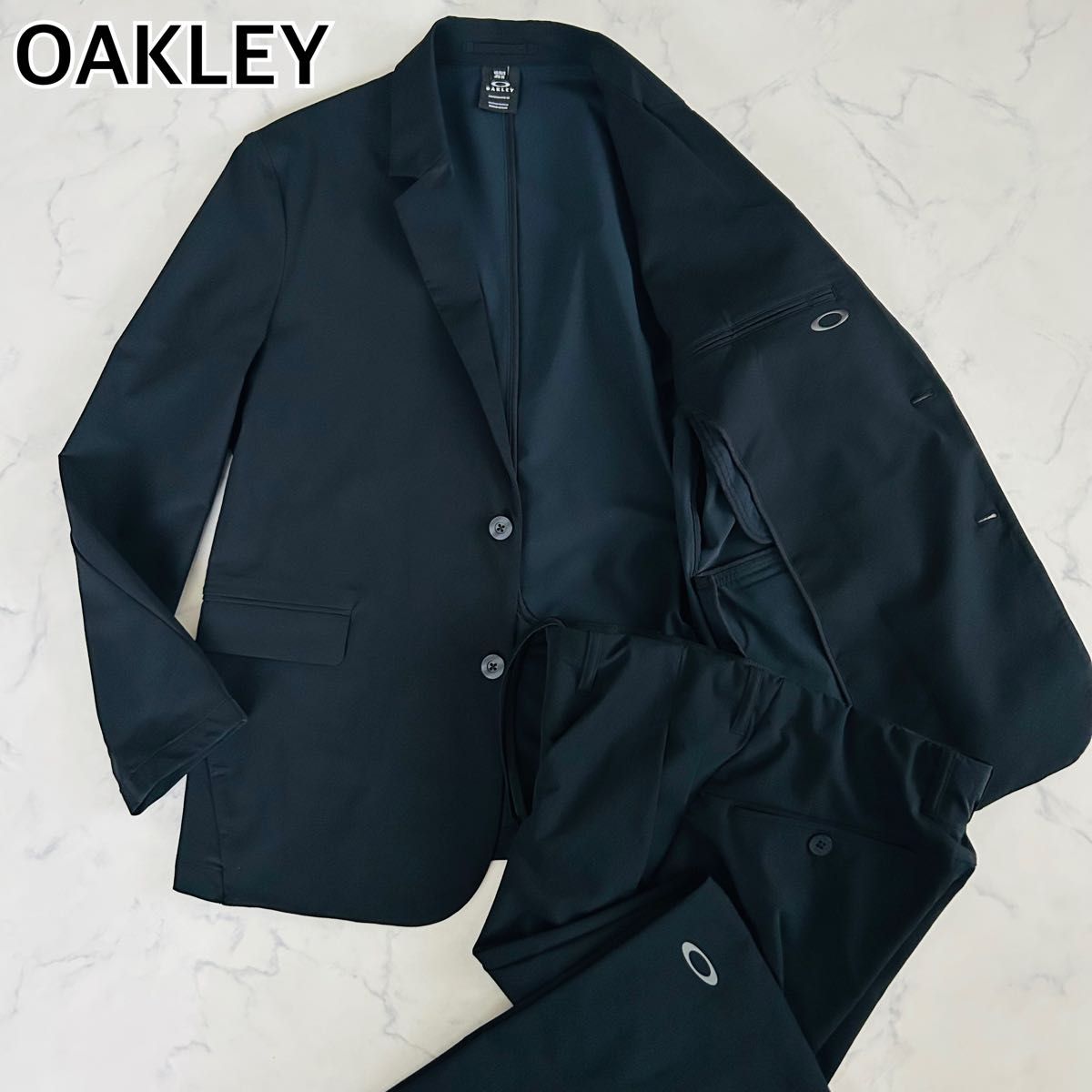 OAKLEY オークリー 上下 スーツ セットアップ ストレッチ ロゴ