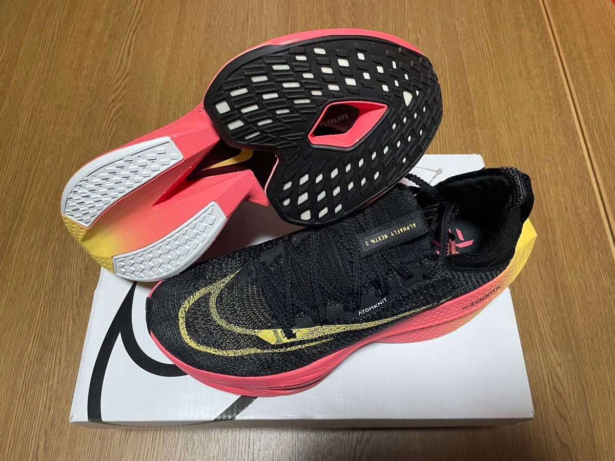 新品未使用 センチ ナイキ(NIKE)エアズームアルファフライネクスト2