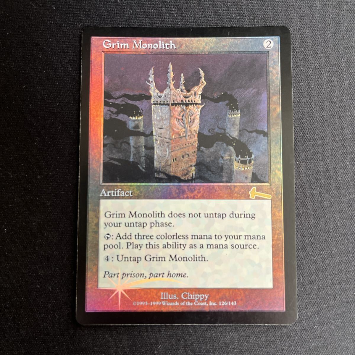 MTG Foil 厳かなモノリス スペイン語版 NM-〜EX マジックザ