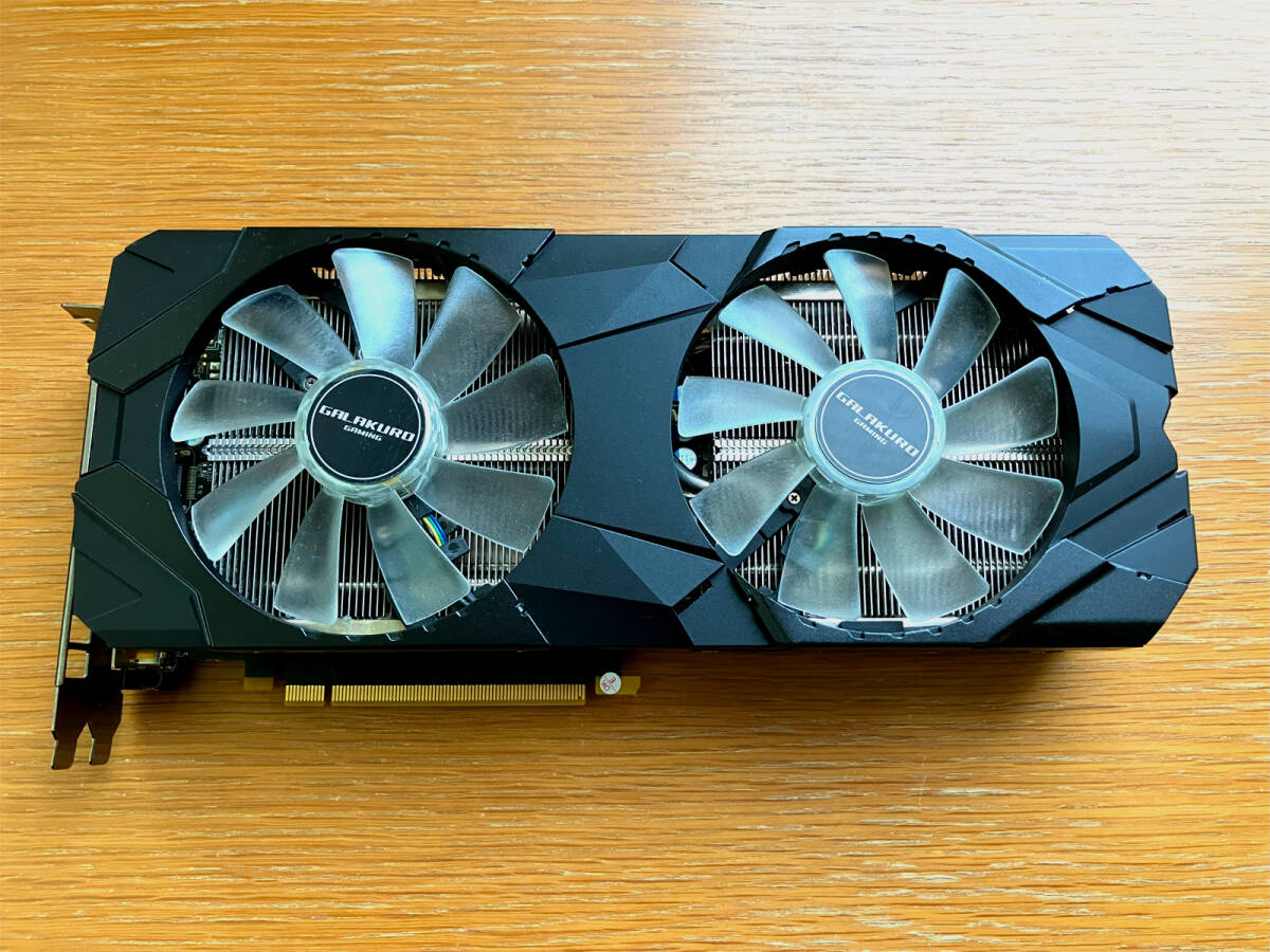 動作確認済】玄人志向 GeForce RTX 2070 Super GALAKURO GAMING GDDR6