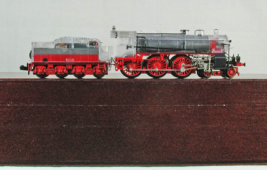 MINITRIX #11451-2 DRG BR17.4型蒸気機関車（未塗装クリア