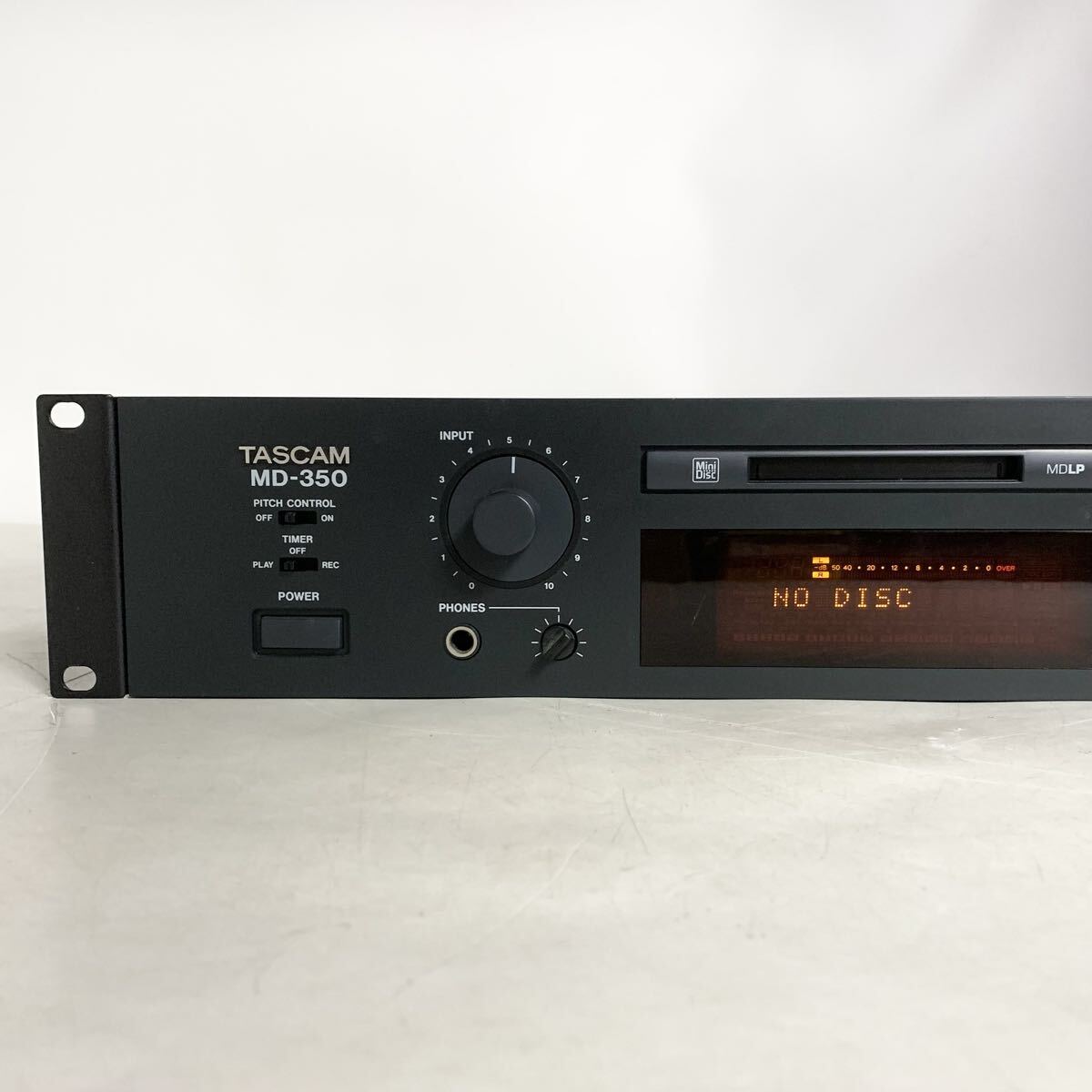 tascam md-350 業務用 MDレコーダー MDデッキ 公式通販 68☆〇 TASCAM MD