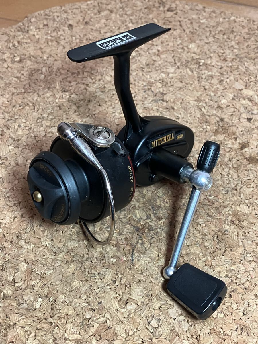 未使用品 ミッチェル308 スピニングリールプリンスロゴ 希少モデル