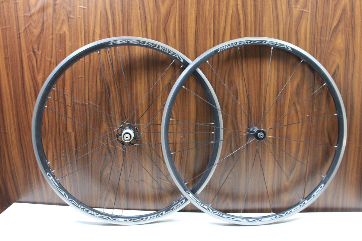 カンパニョーロ Campagnolo Zonda ホイールセット 700C ブラック