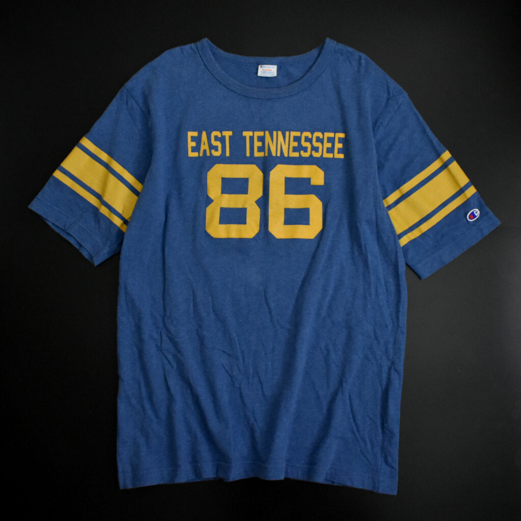 良品 Champion チャンピオン トリコタグ フットボール Tシャツ