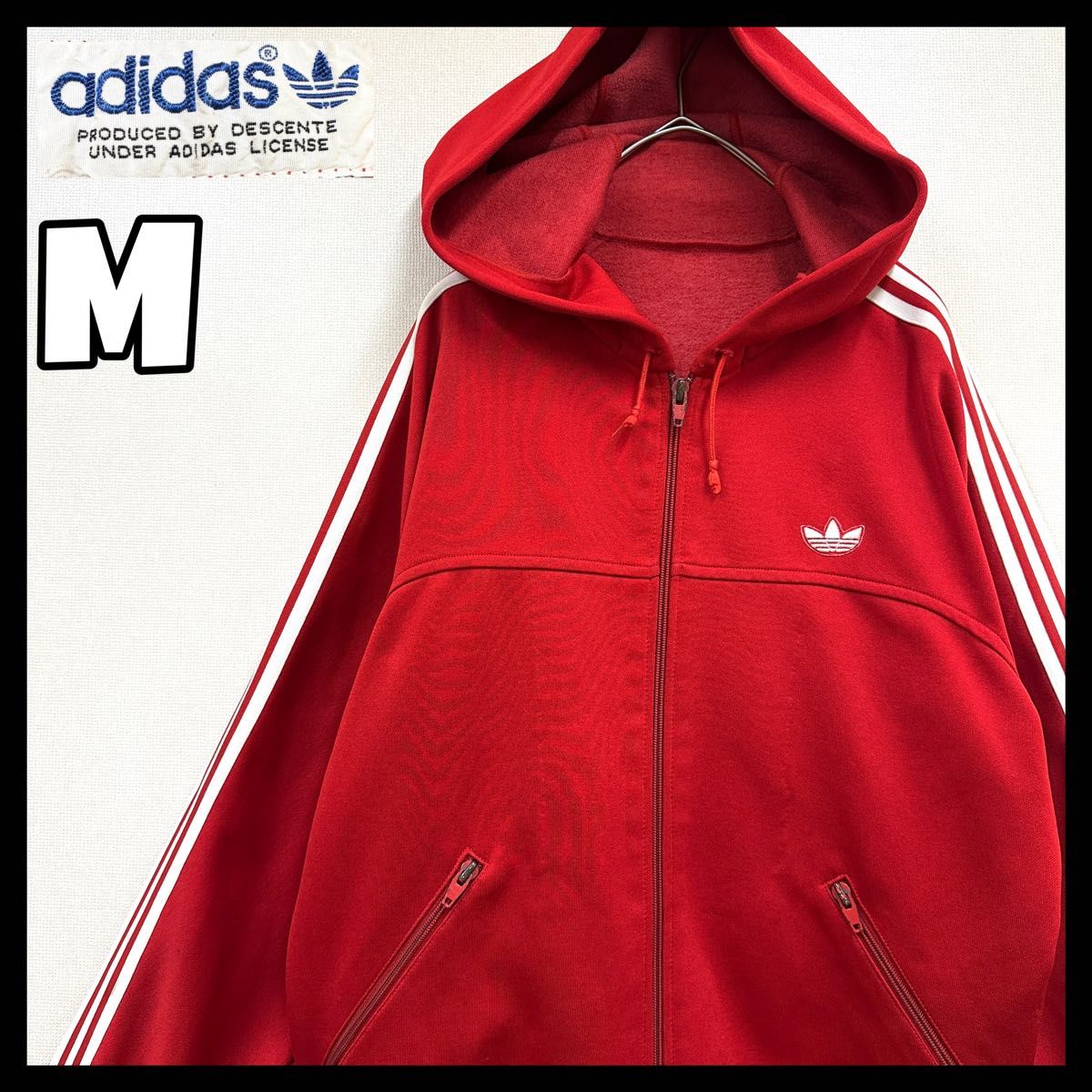 70s 80s adidas 西ドイツ デサント トレフォイルロゴ ジャージ